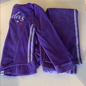 Adidas and Puma Velour Tracksuit Lot
